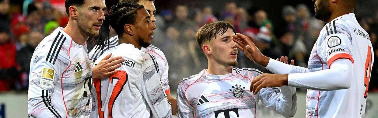 拜仁4-0大胜，美因茨0-0战平，德甲第15轮积分榜揭晓：拜仁独领风骚