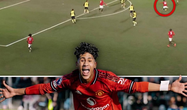 曼联小梅西洗脱冤屈后首发破门，晋级8强！卡里克驱车260公里观战