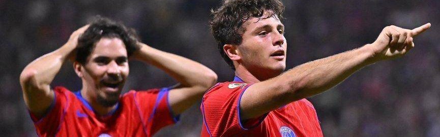 法甲：巴黎圣日耳曼客场6-3大胜图卢兹，内维斯帽子戏法闪耀