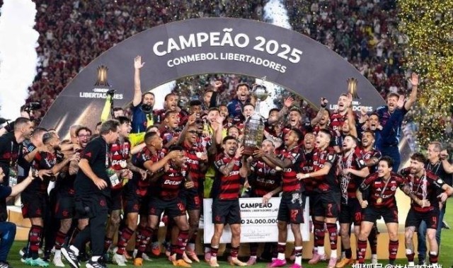 老将主帅齐封神！弗拉门戈解放者杯夺冠，创造三大足坛史诗级纪录
