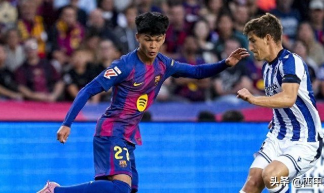 首次代表巴萨出场，菲律宾裔天才球员上演西甲首秀